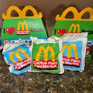 NIP: McDonald's Cactus Plant Flea Market - Random 3 UNOPENED